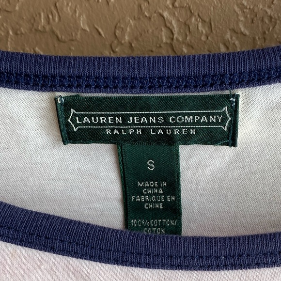 Lauren Jeans Company from Ralph Lauren Striped Top - Picture 4 of 4